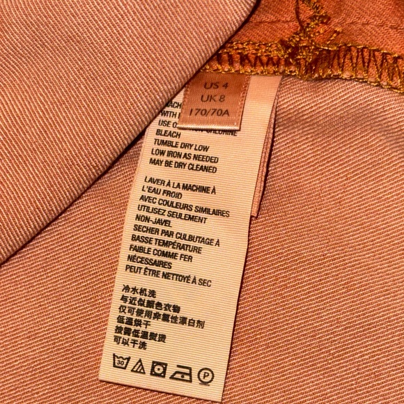Free People Terracotta Mini Skirt 4 - Picture 5 of 6